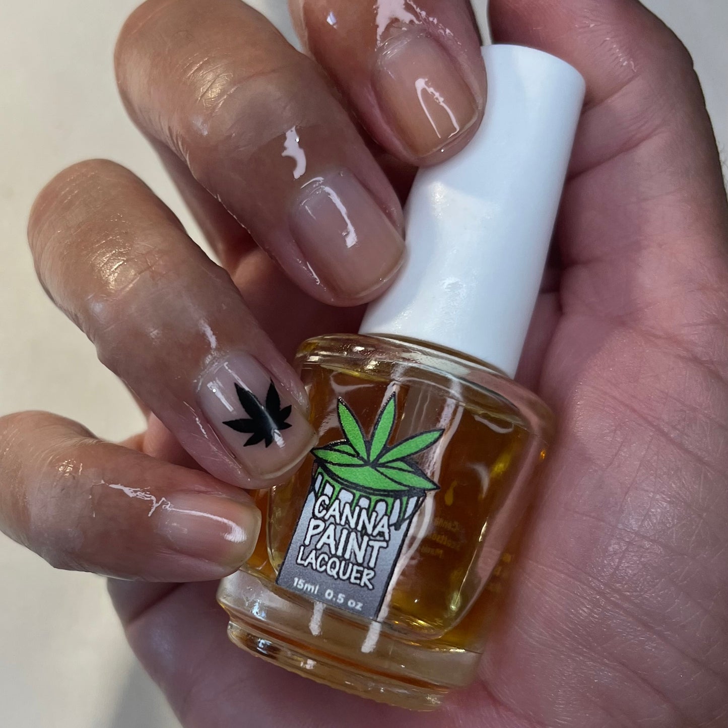 Base & Top Coat CBD Infused Nail Lacquer