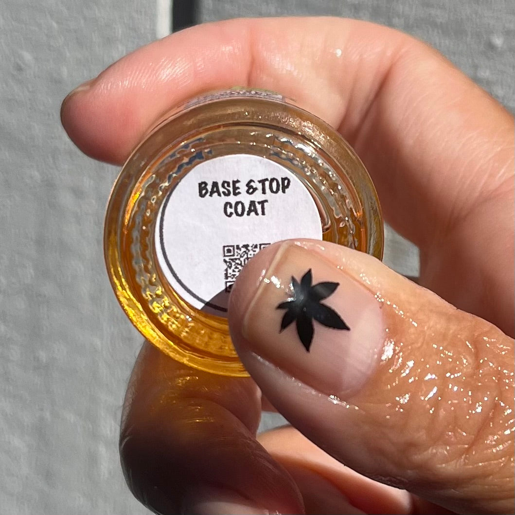 Base & Top Coat CBD Infused Nail Lacquer